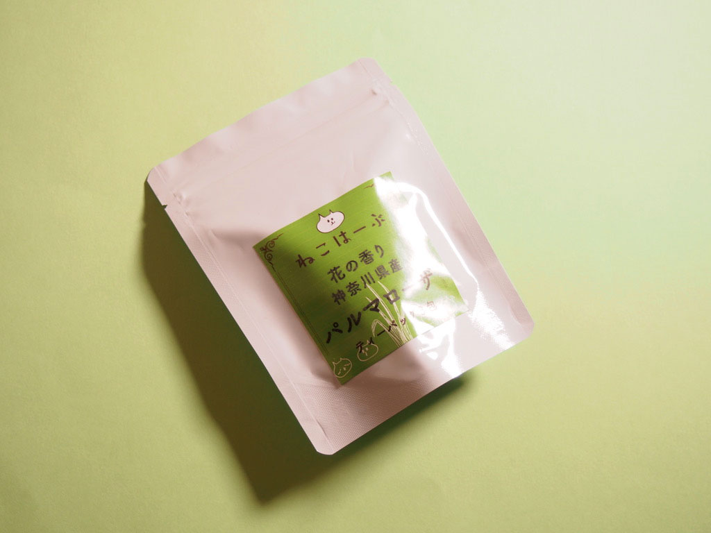 【数量限定】花の香り神奈川県産パルマローザ　ティーバッグ(2.5g3個入り)